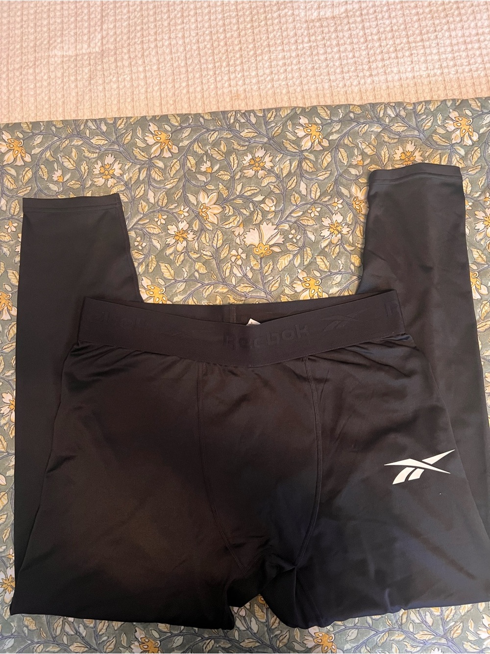 Reebok Men’s Black Leggings